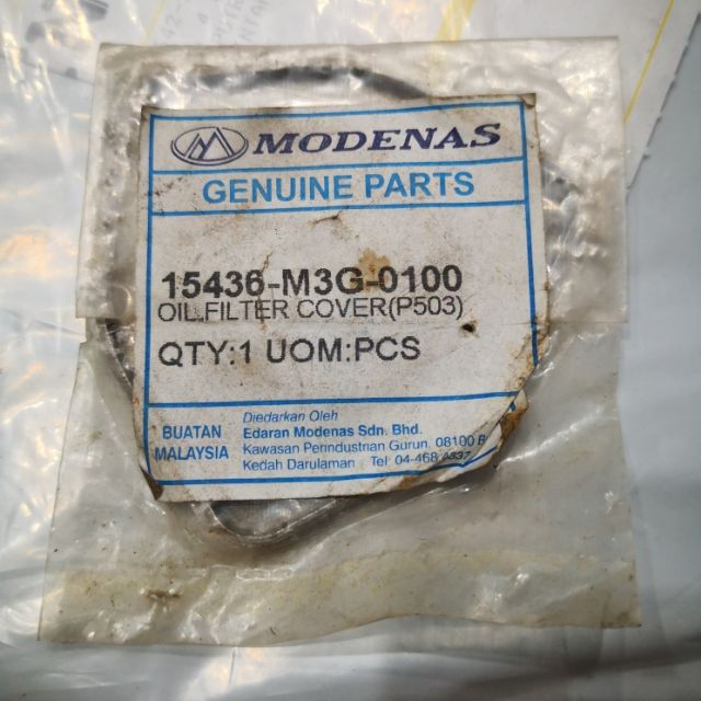 Modenas Oil Filter Cap Shopee Malaysia