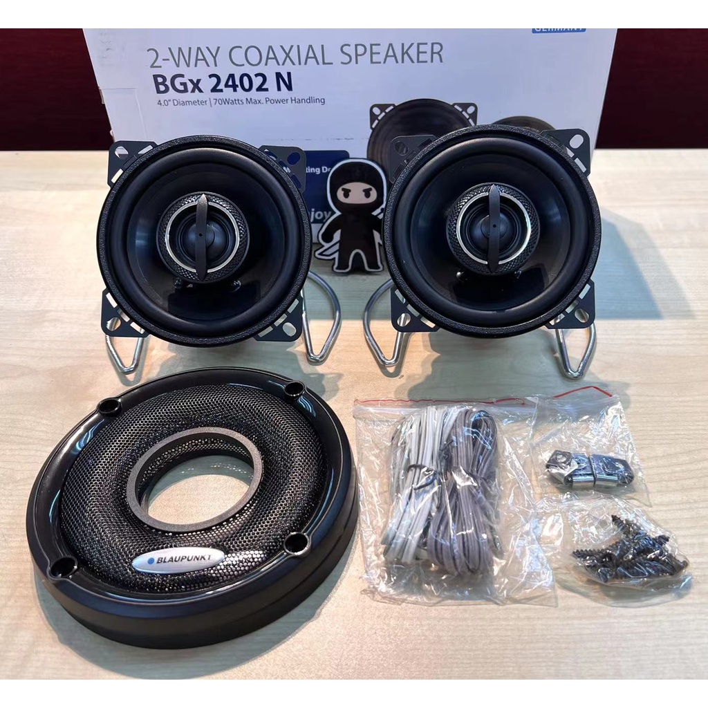 BLAUPUNKT BGx 2402 N 2 WAY COAXIAL CAR SPEAKER READY STOCK Shopee