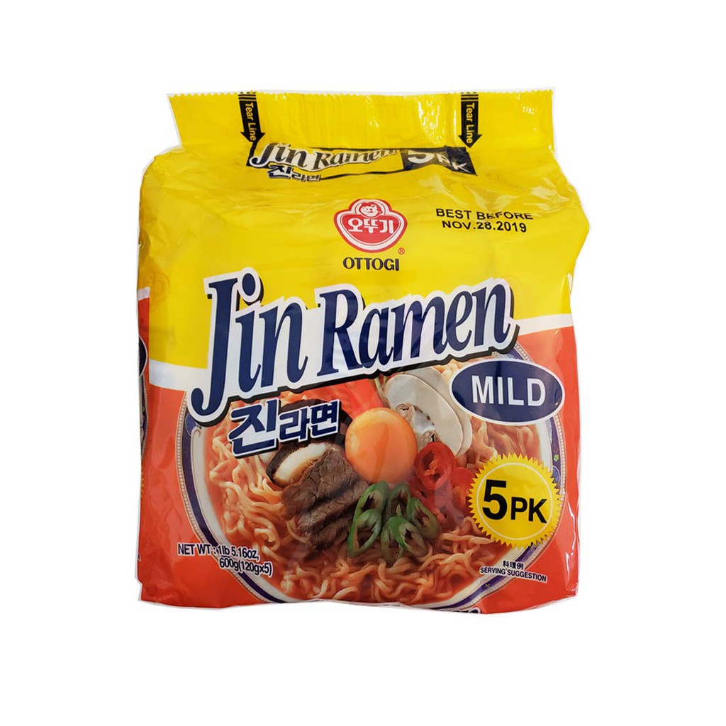 Ottogi Jin Ramen Mild Multipack X G Shopee Malaysia