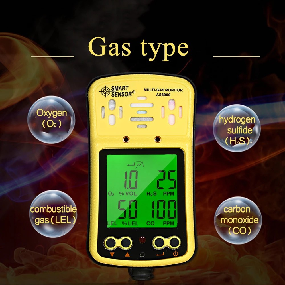 As As Gas Quality Tester Air O Hydrothion H S Carbon Monoxide