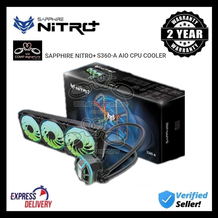 Sapphire Nitro S A S A Aio Cpu Cooler Mm Aio Mm Aio