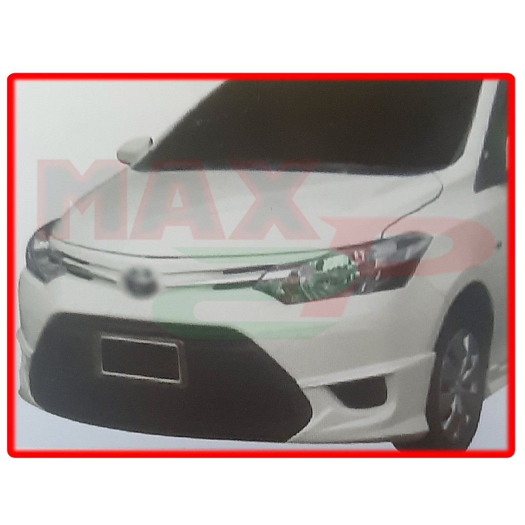 Toyota Vios Toms Style Front Skirt Skirting Bumper Lower Lip