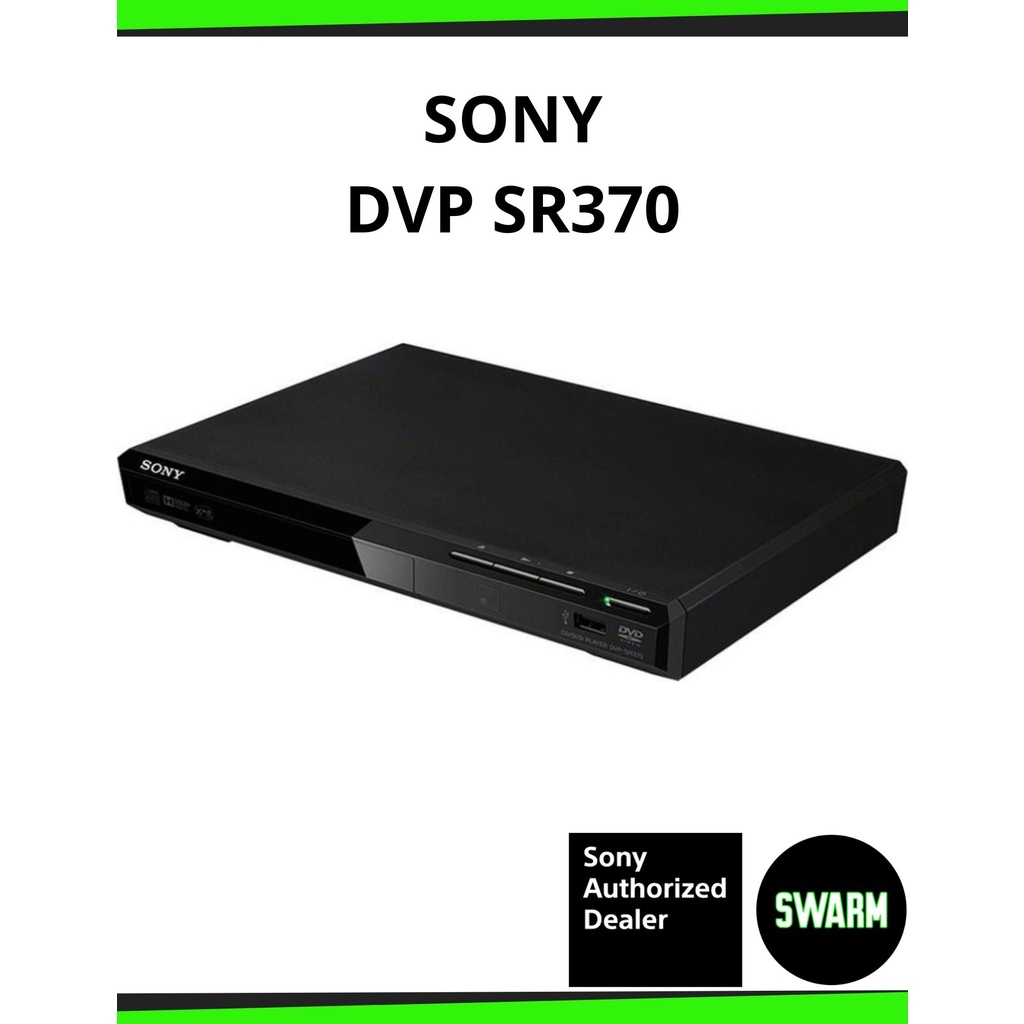 SONY DVP SR370 DVD Player DVP SR370 With USB Connectivity Remote