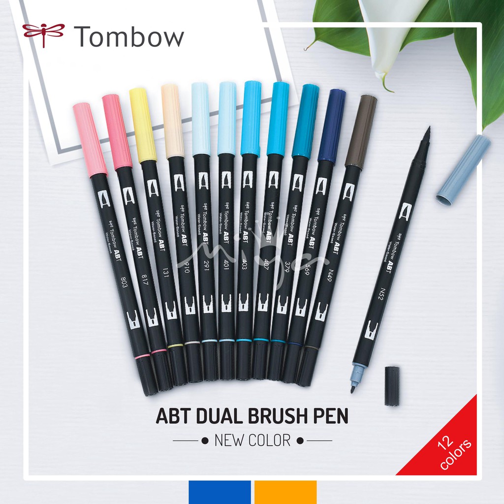 NEW COLOR TOMBOW ABT DUAL BRUSH PEN Shopee Malaysia