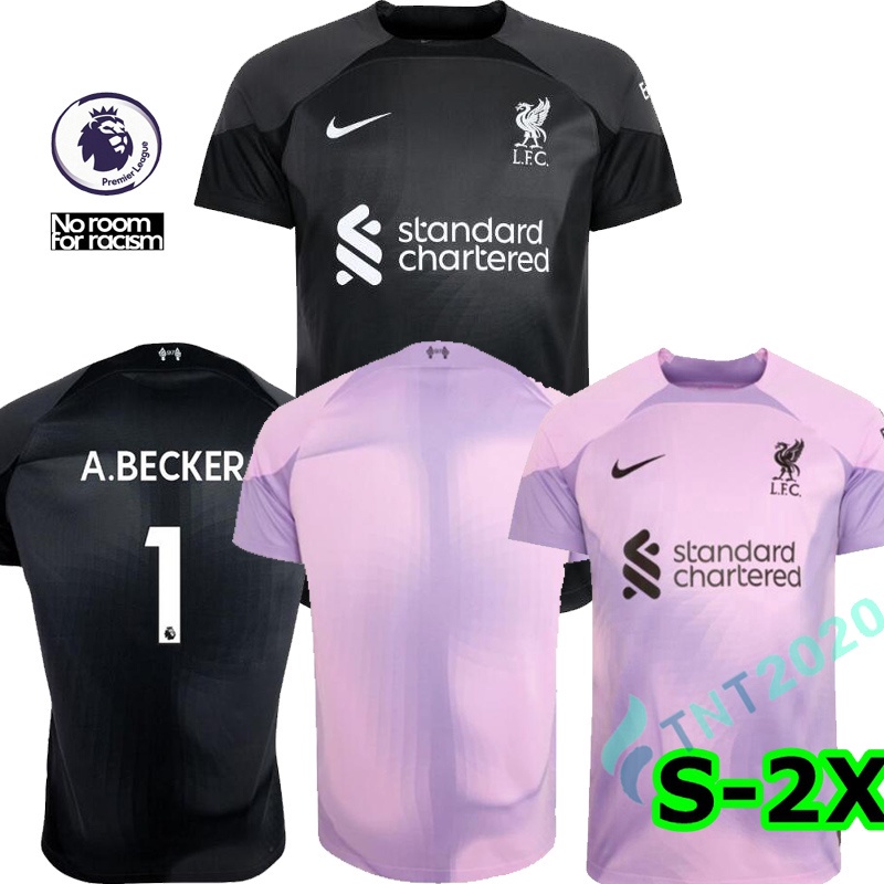 Fans Version 2022 2023 Liverpool Purple Black Goalkeeper Jersey