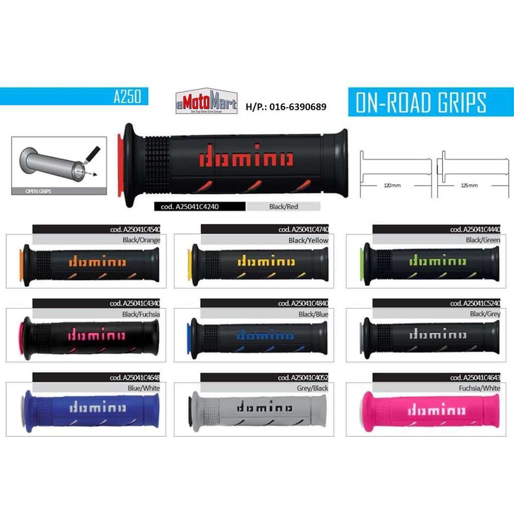 Domino Grip A250 Super Soft Compound Original Shopee Malaysia