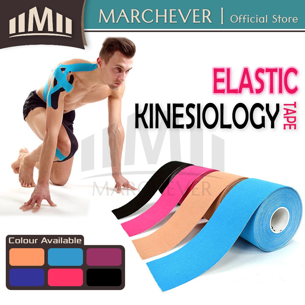 Ready Stock 5cm X 5m Kinesiology Sport Elastic Tape Physio Strapping