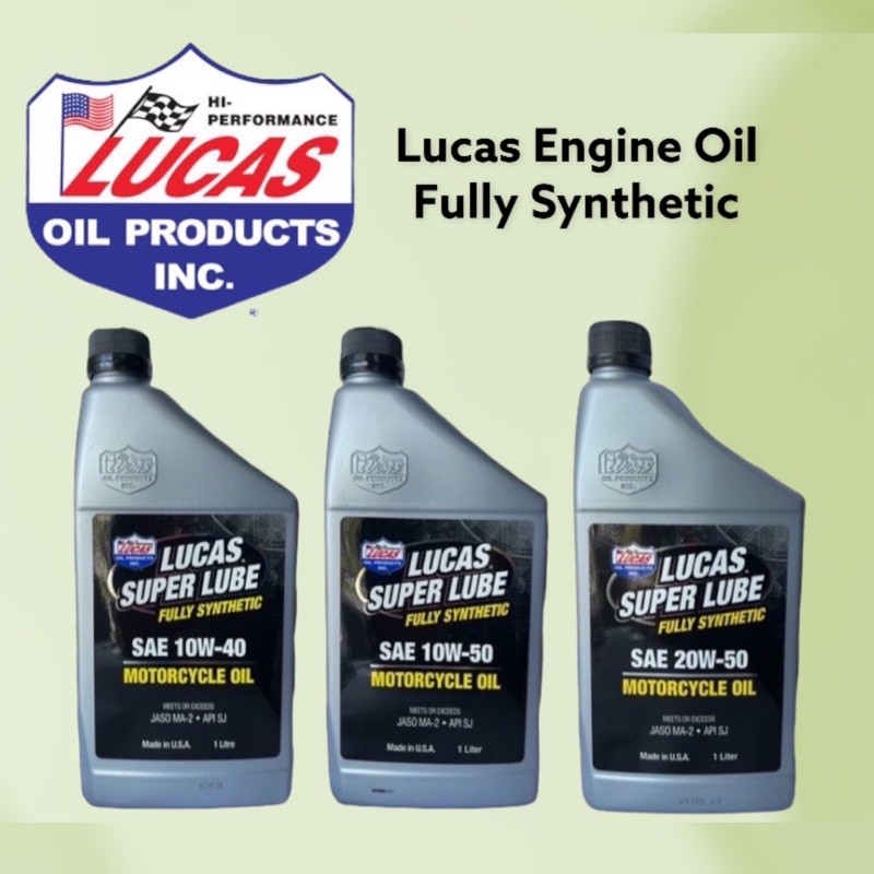 Lucas Engine Oil Fully Semi Synthetic W W Original