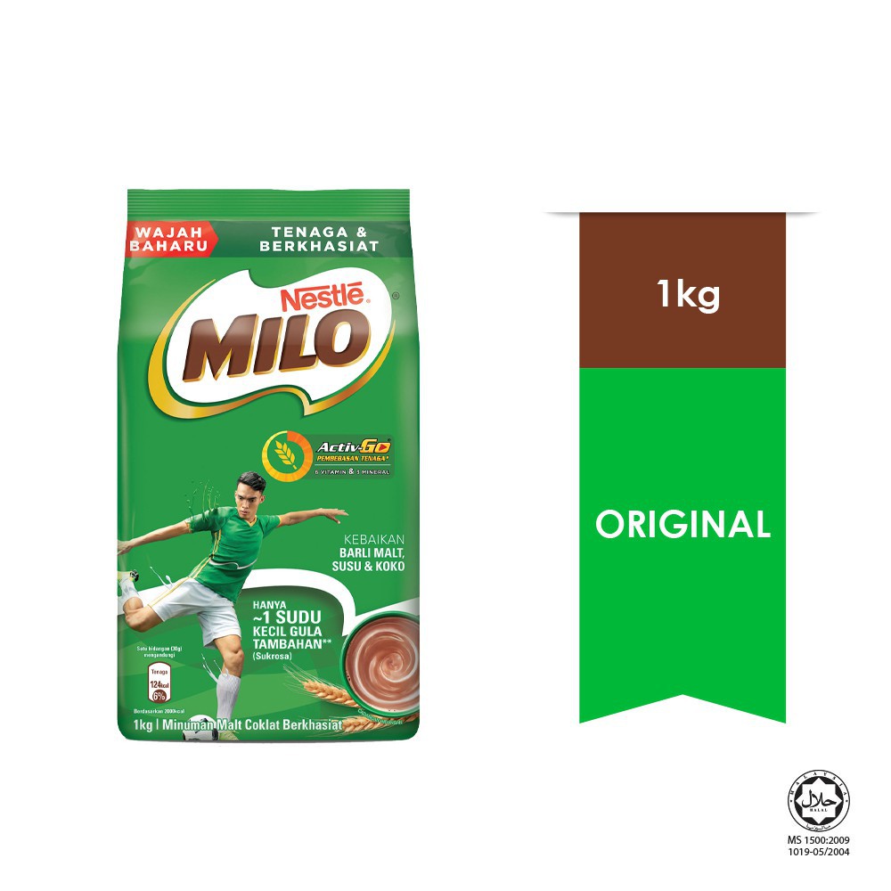 Nestle Milo Kg Active Go Minuman Malt Coklat Berkhasiat Shopee