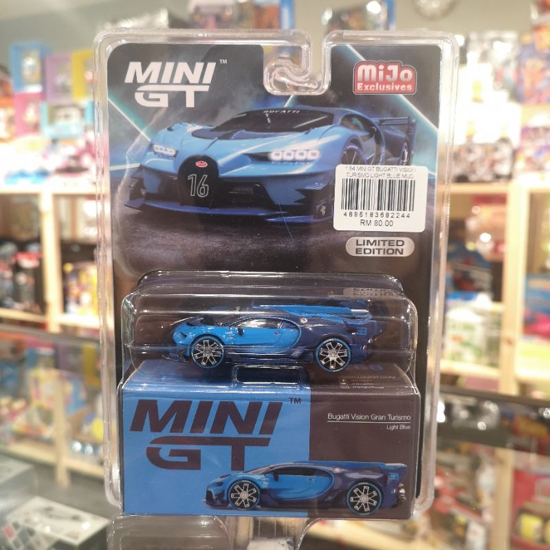 Mini Gt Mijo Exclusive Bugatti Vision Gran Turismo Shopee Malaysia