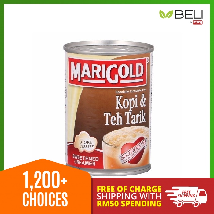 Marigold Sweetened Creamer Kopi Teh Tarik 500g Shopee Malaysia