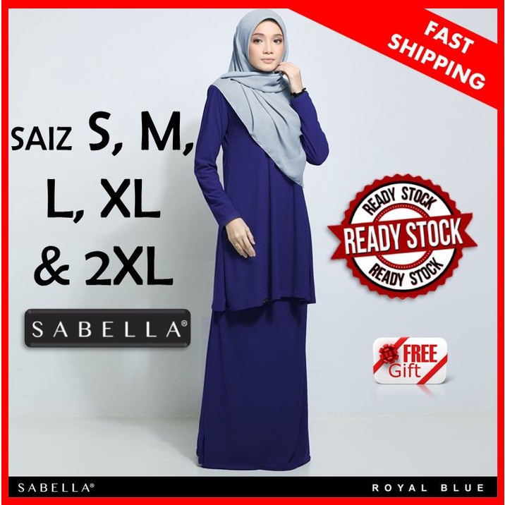 READY STOCK ESTELLA NALEEN By SABELLA BAJU KURUNG MODEN TANPA