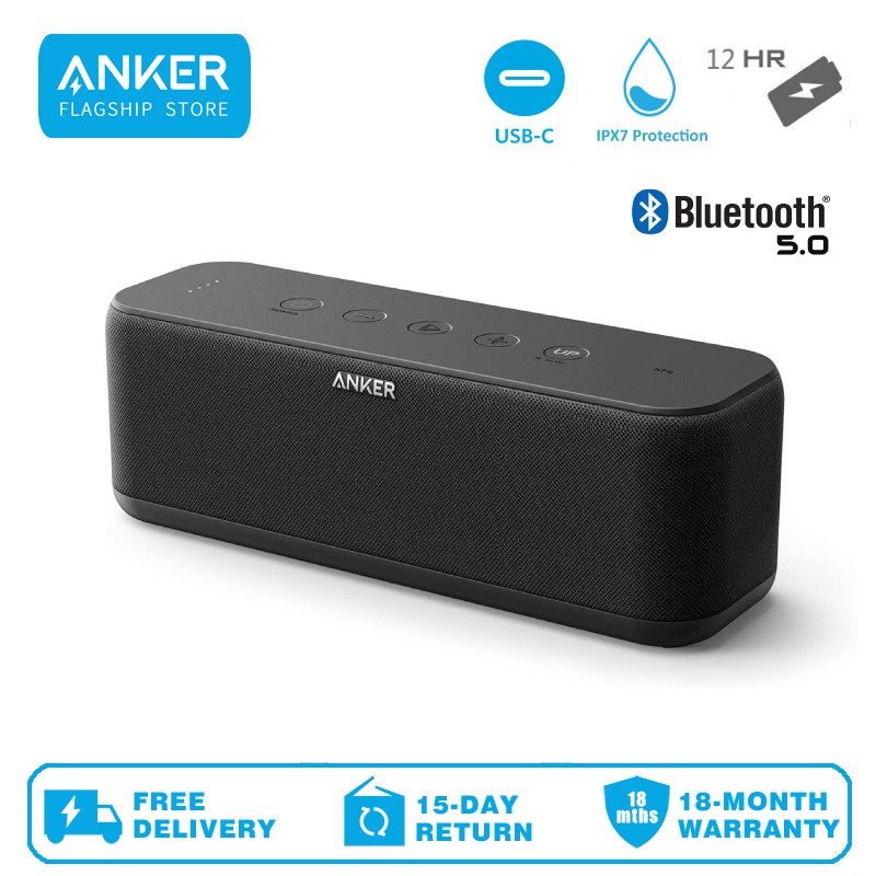 Anker A Soundcore Boost W Bluetooth Speaker With Bassup H