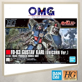 Bandai HGUC Gustav Karl Unicorn Ver Gundam56751 OMG 1 144 Universal