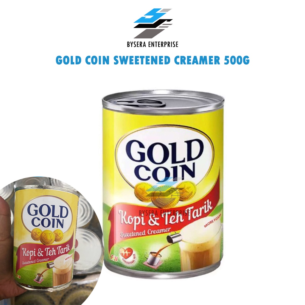 Gold Coin Kopi Teh Tarik Sweetened Creamer 500g Susu Pekat Manis