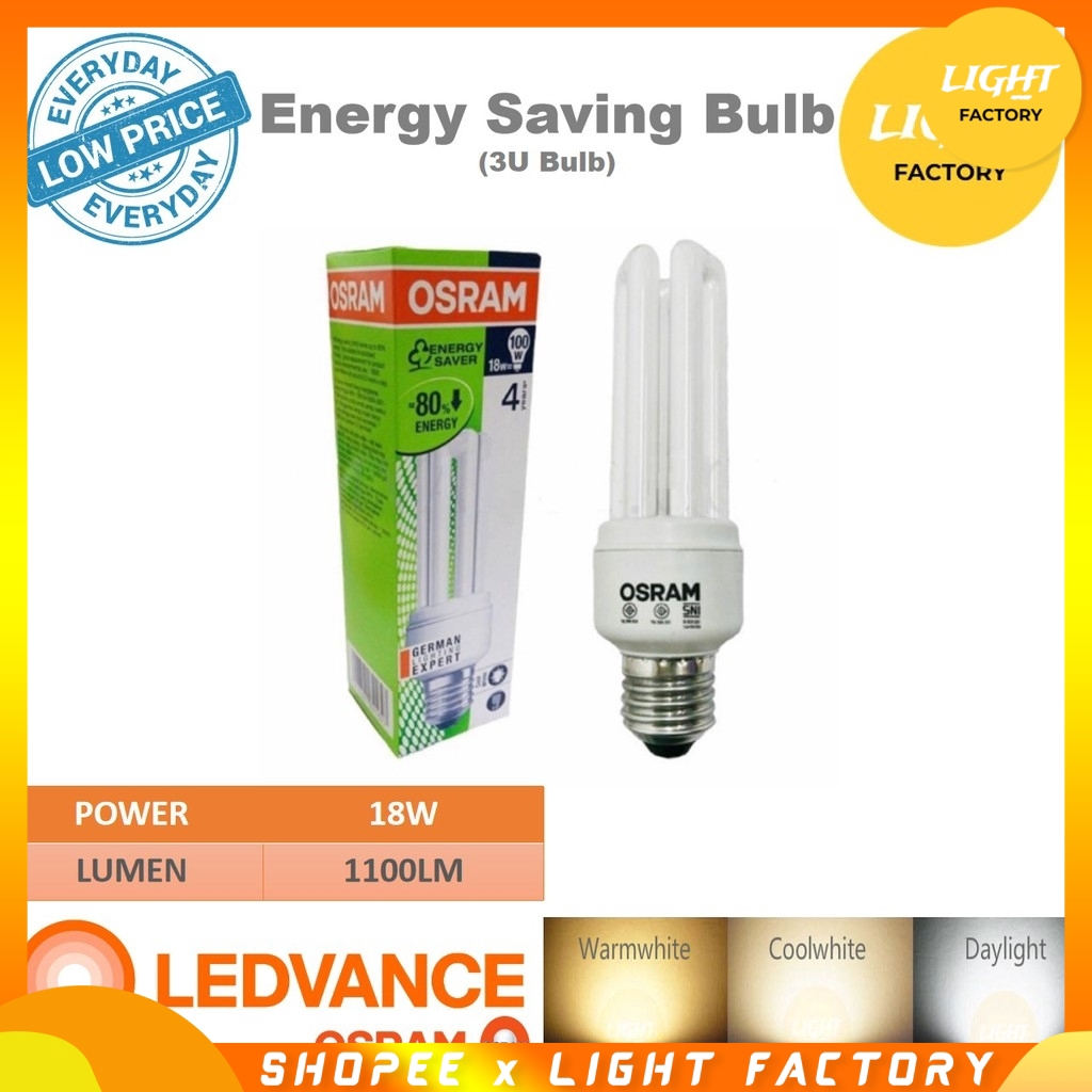 Osram Duluxstar U W Bulb E Light Bulb Shopee Malaysia