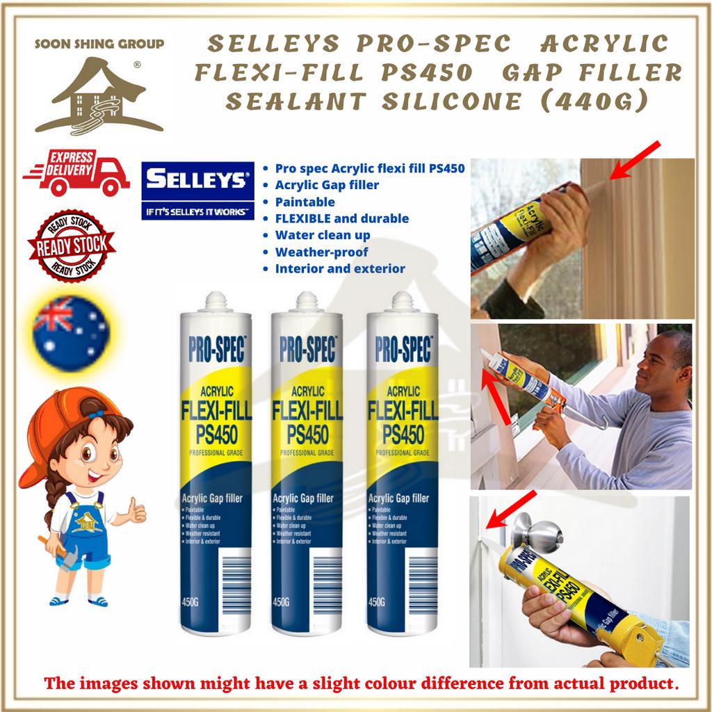 Selleys Pro Spec Acrylic Flexi Fill Ps Gap Filler Sealant Silicone