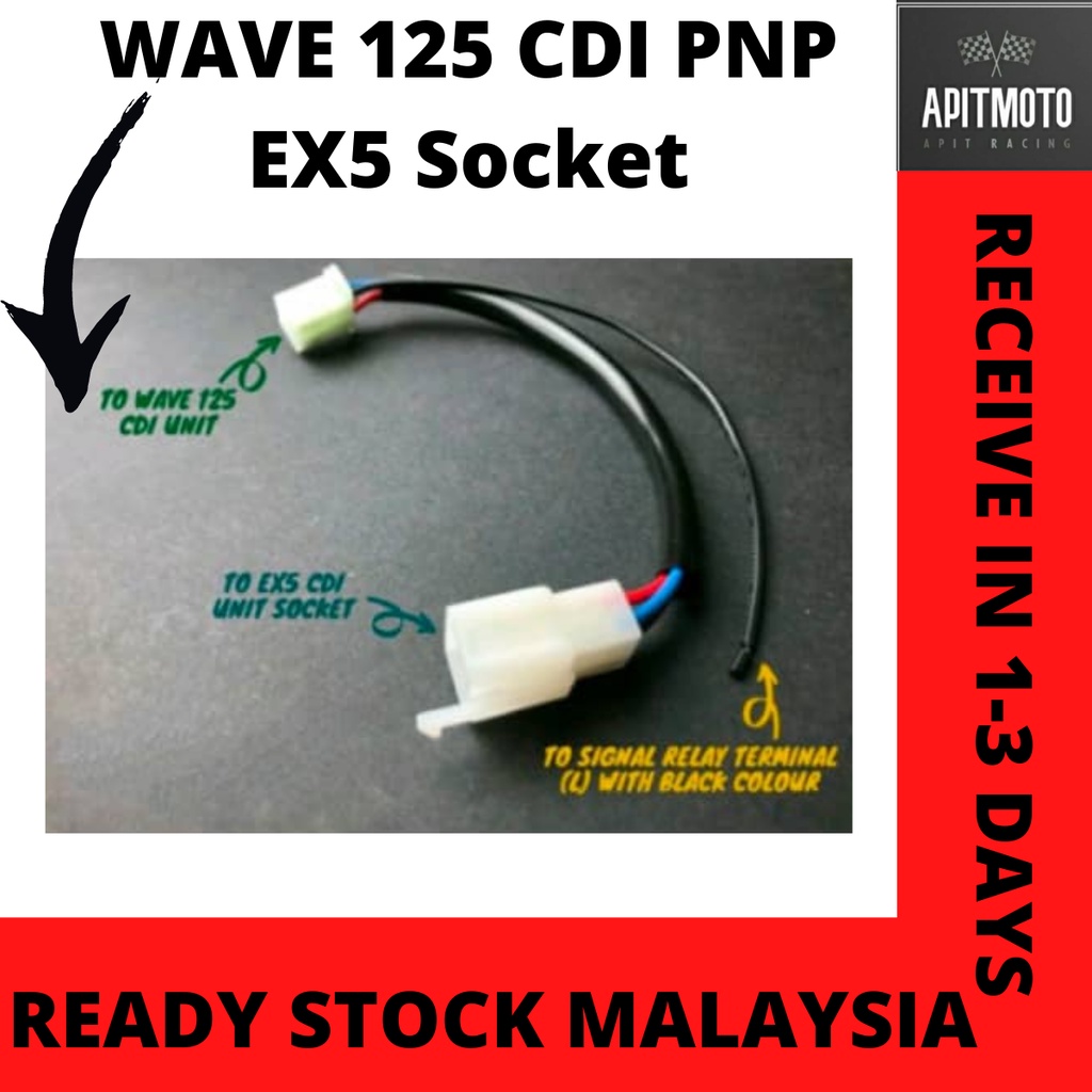 Honda Wave Cdi Pnp Ex Socket Shopee Malaysia