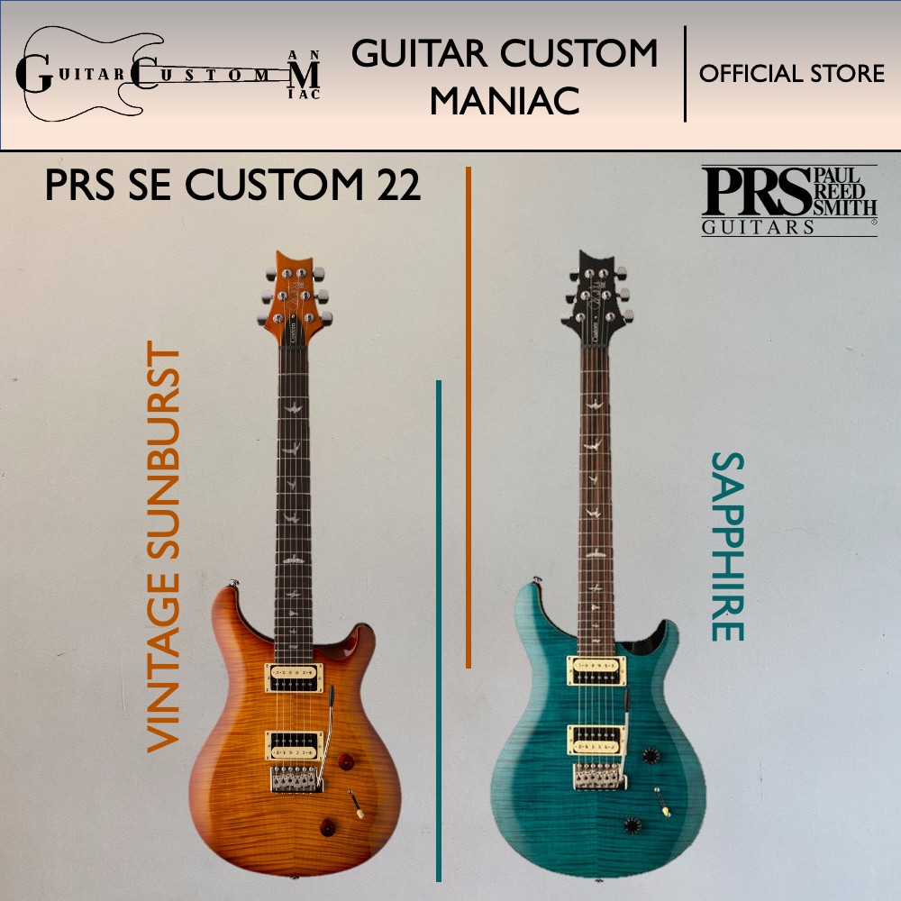 Preorder Gcm Custom Made Prs Se Custom Electric Guitar New Model