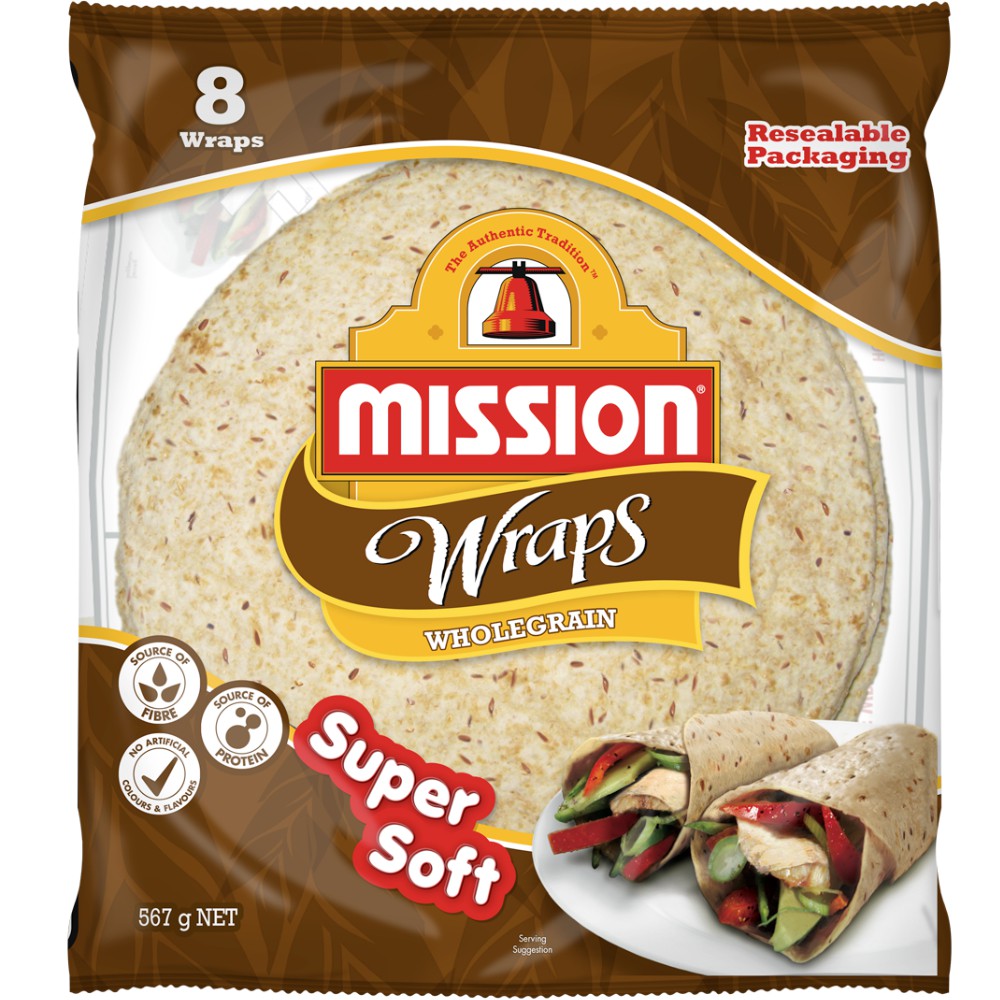 Halal Mission Wraps Wholegrain 8 S 360G 8pcs Shopee Malaysia