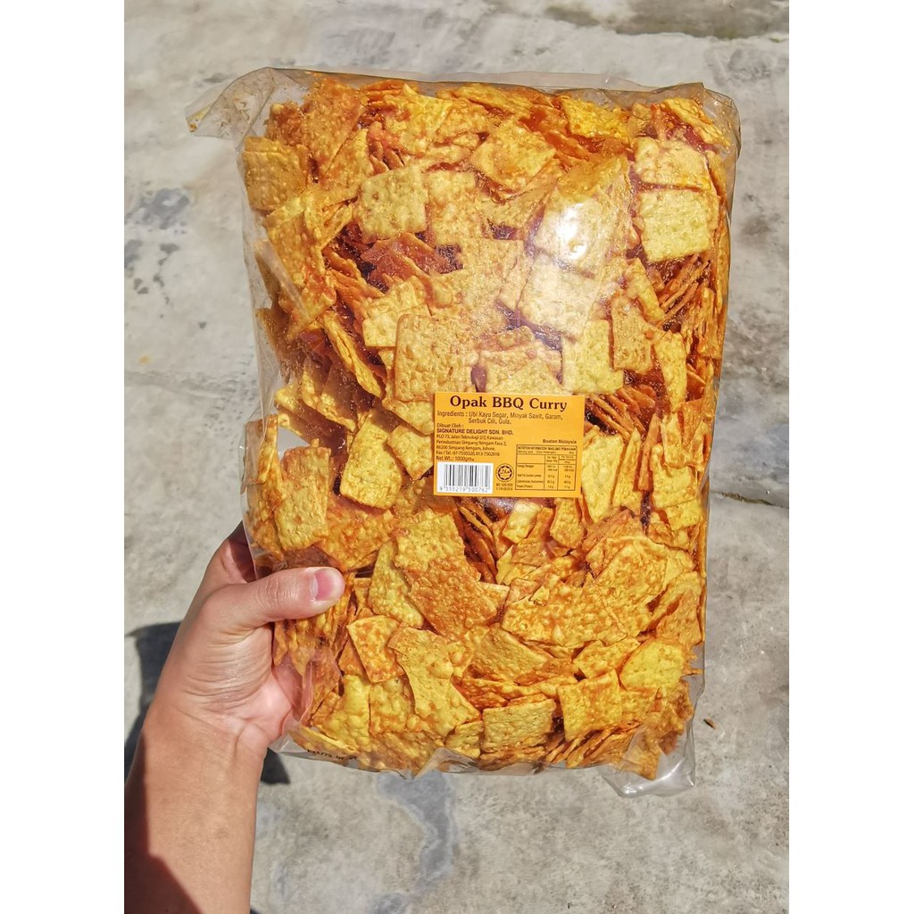 Kerepek Opak Ubi Kari Besar Kg Shopee Malaysia