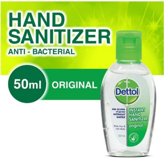 Dettol Instant Hand Sanitizer Original 50ml Shopee Malaysia