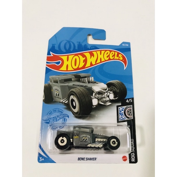 Hot Wheels Bone Shaker Mooneyes Livery Grey Recolour Shopee Malaysia