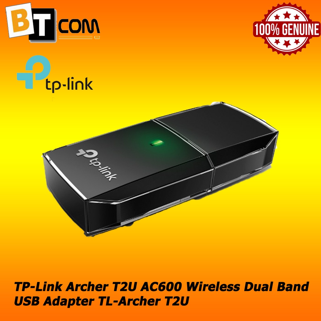 TP Link Archer T2U AC600 Wireless Dual Band USB Adapter TL Archer T2U