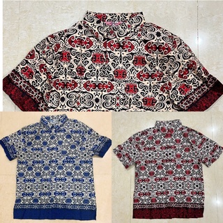 Baju Batik Lelaki Baju Batik Corak Iban Baju Batik Tradisional