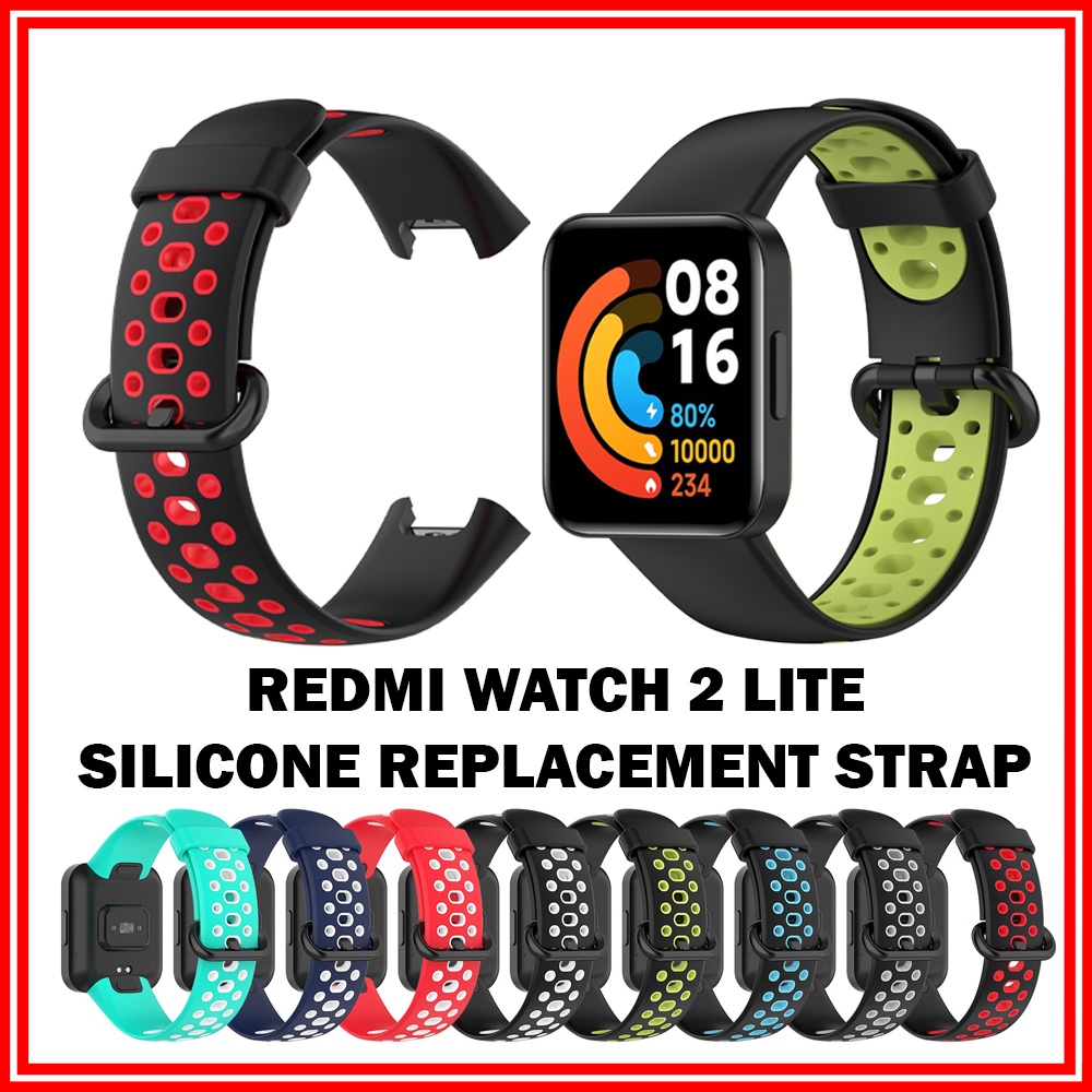 Redmi Watch 2 Lite Watch Strap Red Mi Watch 2Lite Smart Watch Silicone