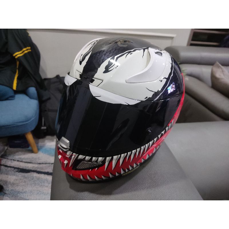 Helmet Hjc Rpha Marvel Venom V Limited Edition Size M Authentic