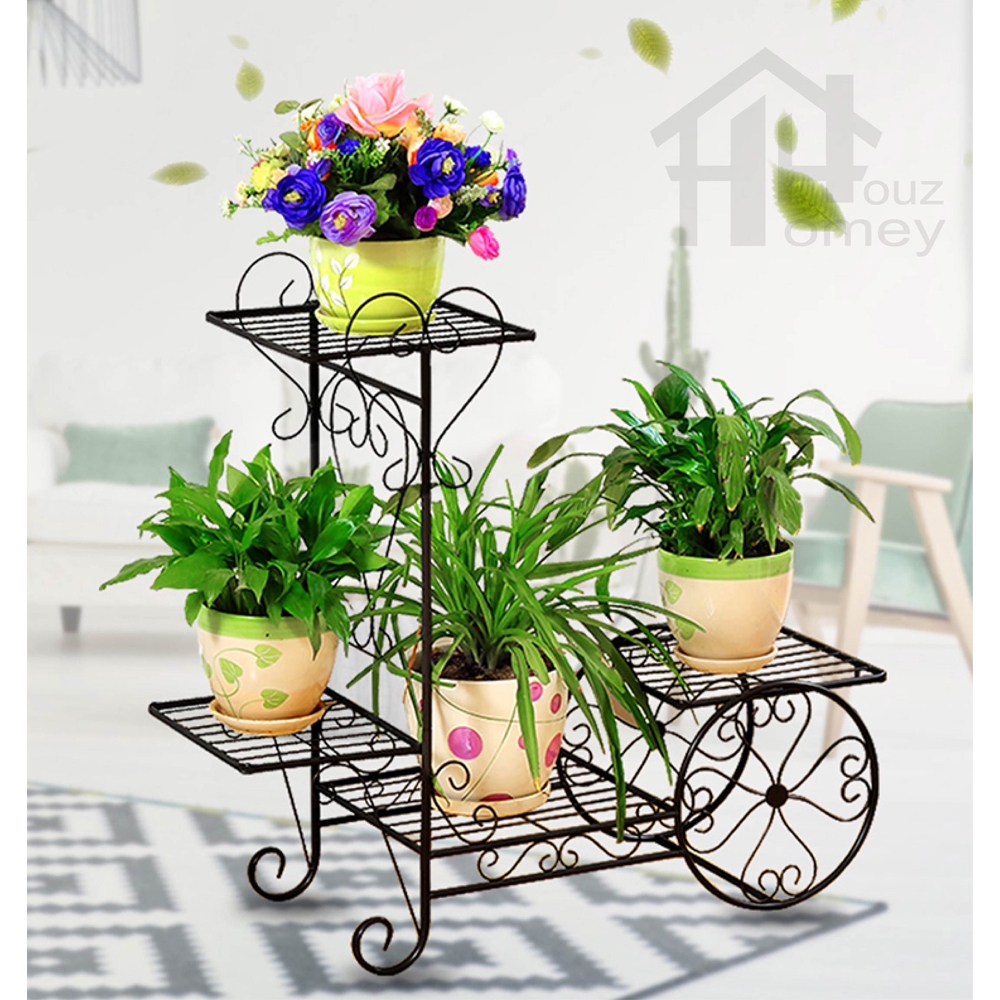 HH Metal Chlorophytum Colourful Planter Rack Shopee Malaysia