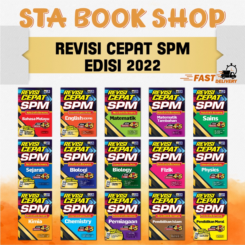 Sta Buku Rujukan Revisi Cepat Spm Kssm Tingkatan Nota