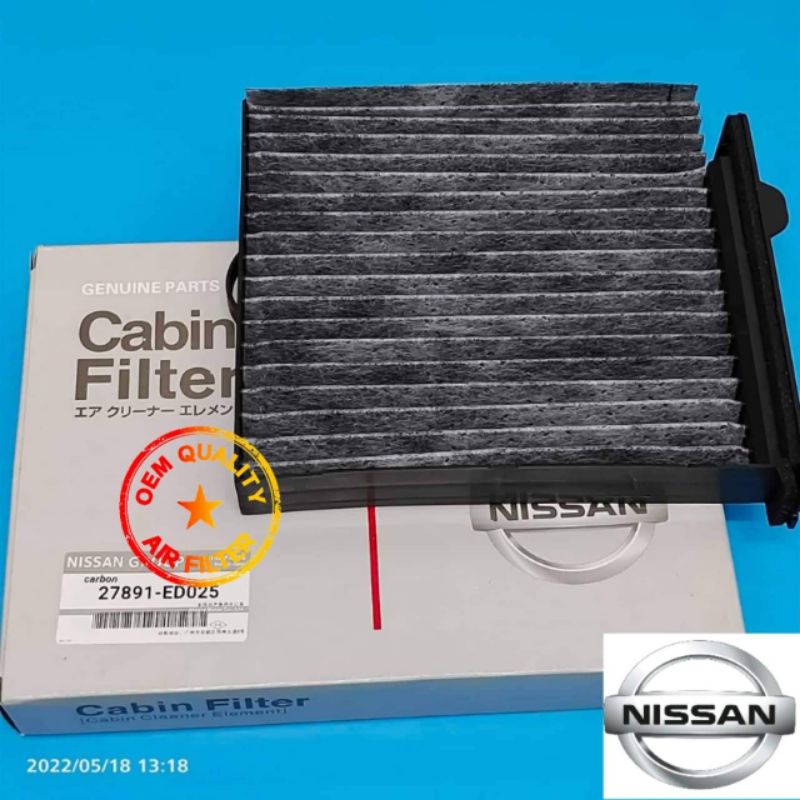 Carbon Nissan Cabin Air Cond Filter Grand Livina Latio Sylphy