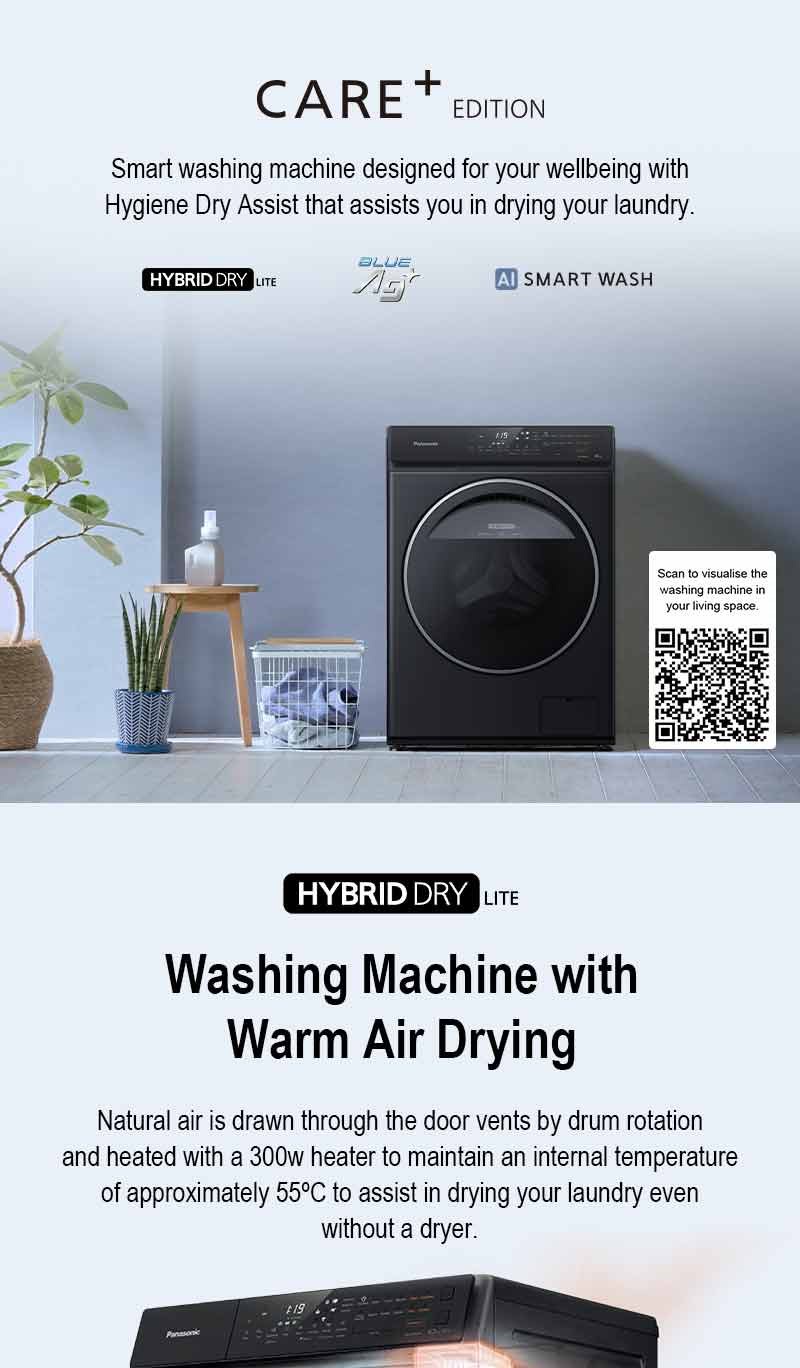 Panasonic Na V Fr Care Edition Kg Front Loading Washing Machine Na