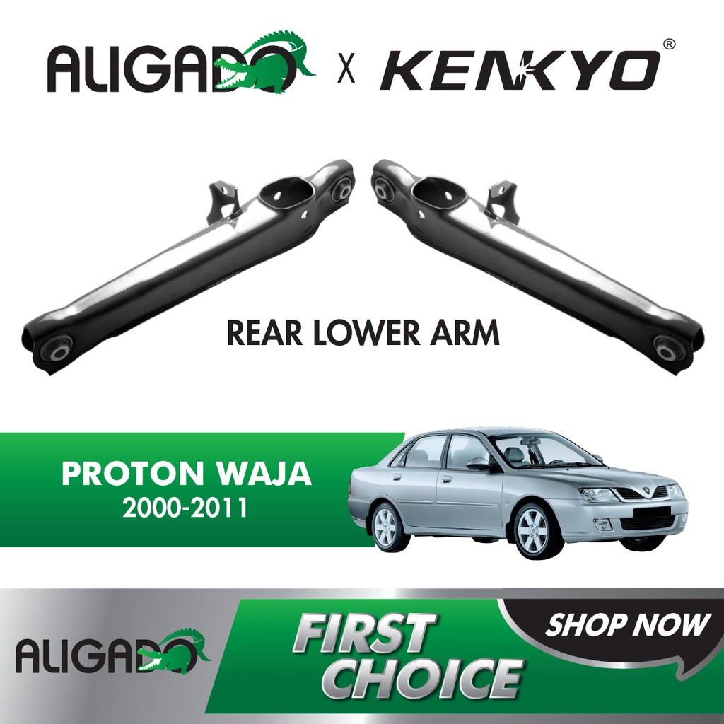 LOWER ARM PROTON WAJA GEN2 PERSONA BELAKANG REAR BRAND KENKYO JAPAN