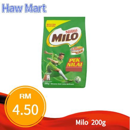 NESTLE MILO 200G ACTIV GO CHOCOLATE MALT POWDER SOFTPACK Shopee Malaysia