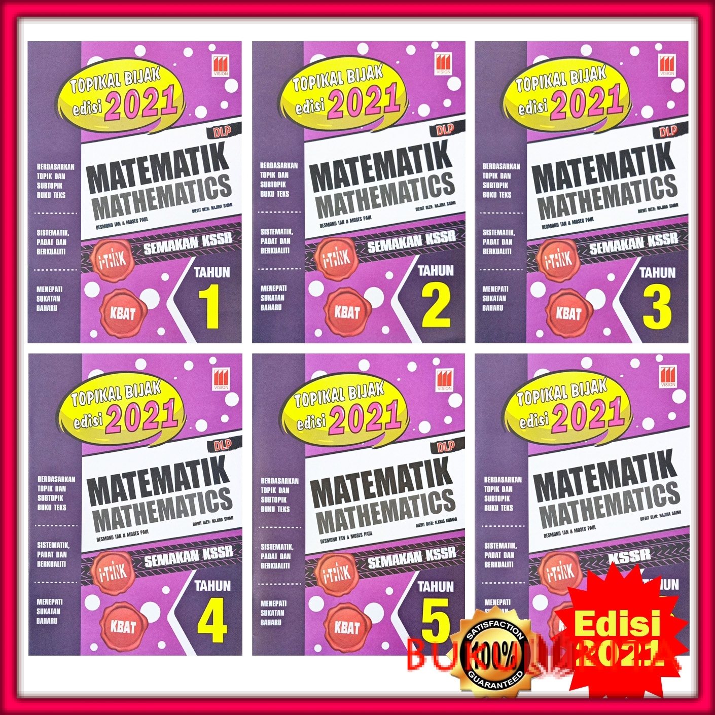 Buku Latihan Topikal Bijak Edisi Matematik Tahun