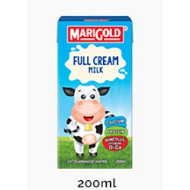 Marigold UHT Full Cream Milk 200ml Fastdelivery Shopee Malaysia