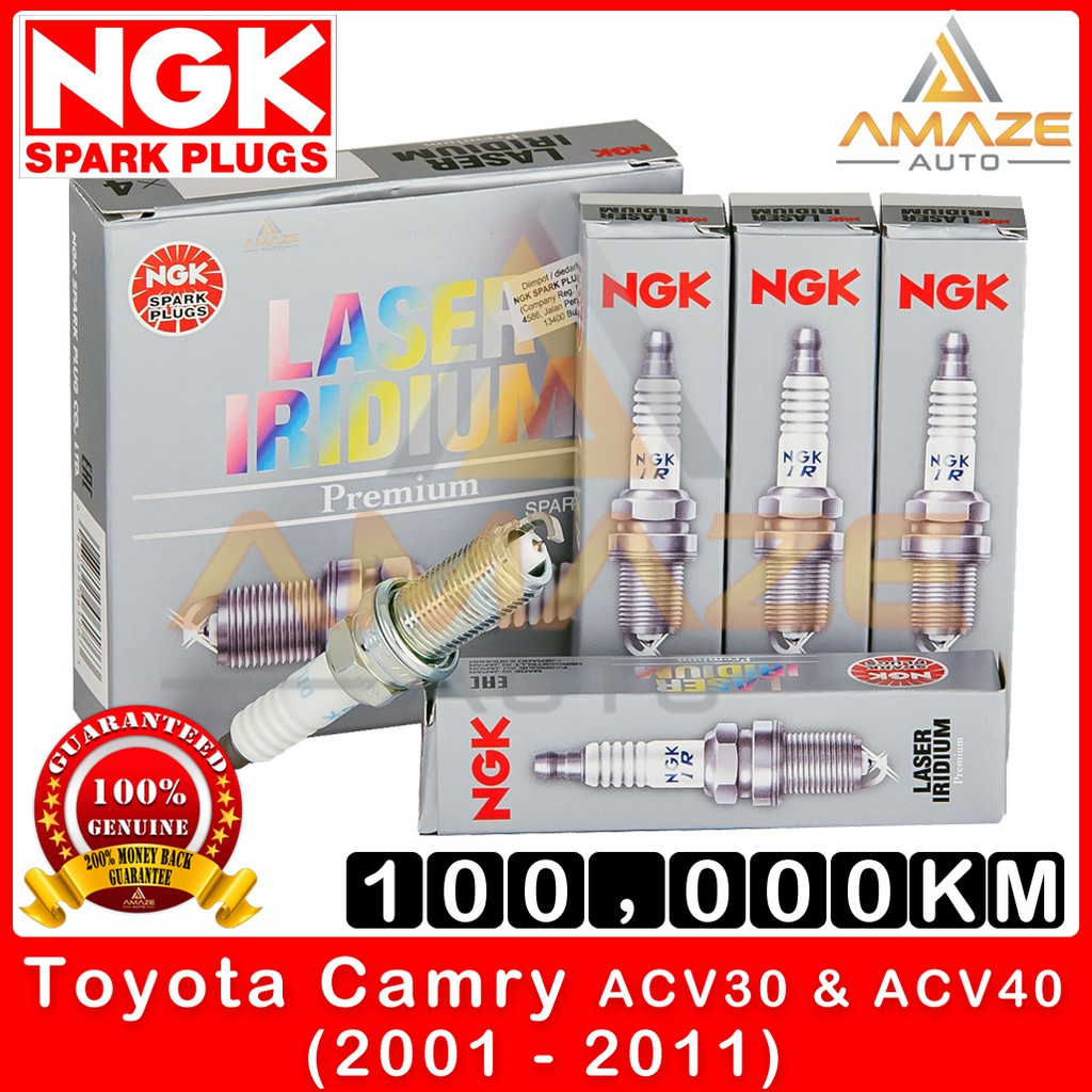 NGK Laser Iridium Spark Plug For Toyota Camry ACV30 ACV40 2001