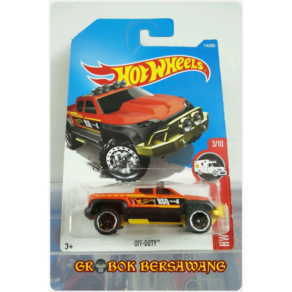 Hot Wheels Off Duty Orange Shopee Malaysia