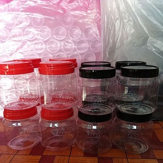 Ready Stock Balang Kuih Ml Pet Container Bekas Biskut Cookie