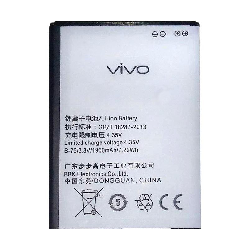 Original VIVO Y21 B 75A B 75 Y25 Vivo 1613 1900MAH Battery Shopee