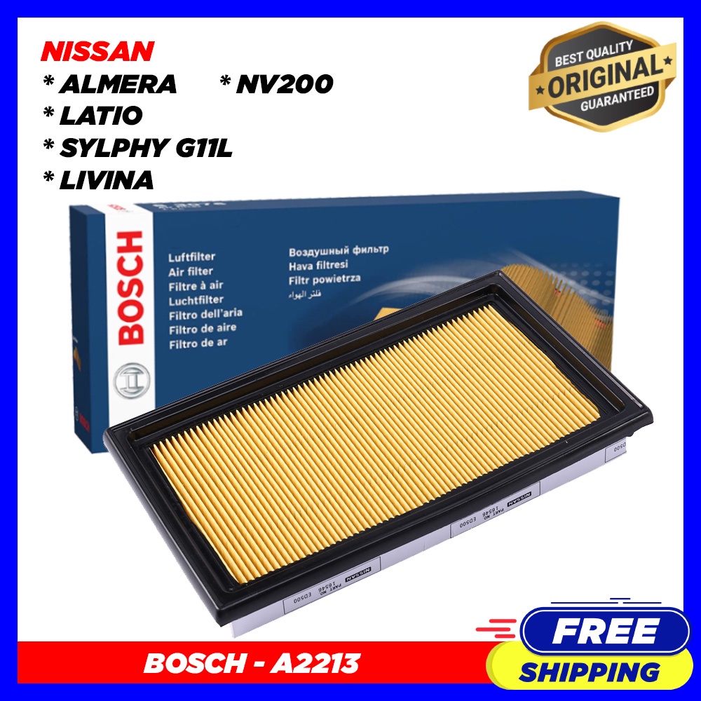 Original Bosch Air Filter A Nissan Almera Latio Sylphy G L