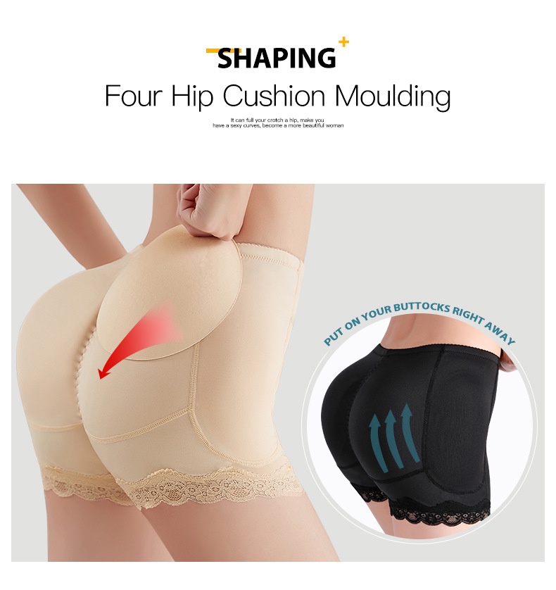 Sexy Women Panties Fake Ass Hip Butt Lifter Shapers Control Panties