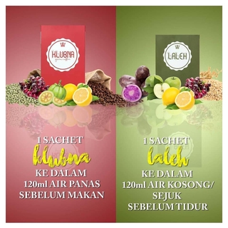 Klubna Laleh Detox Slimming Coffee Kopi Fibre Detox Kurus