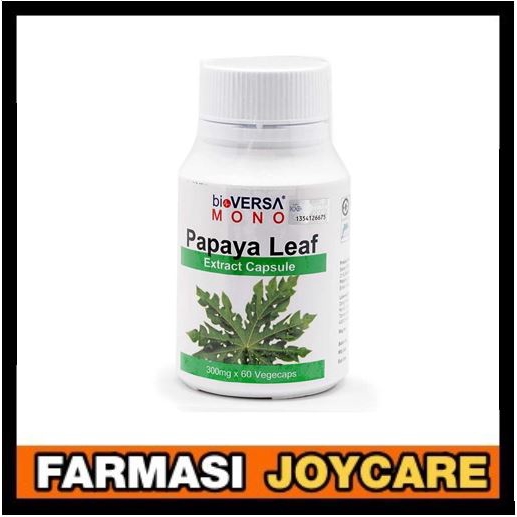 Bioversa Papaya Leaf Extract Mg X S Exp October Shopee