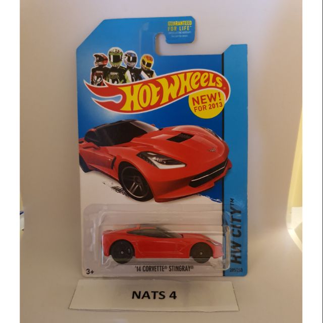 HOT WHEELS 14 CORVETTE STINGRAY Shopee Malaysia