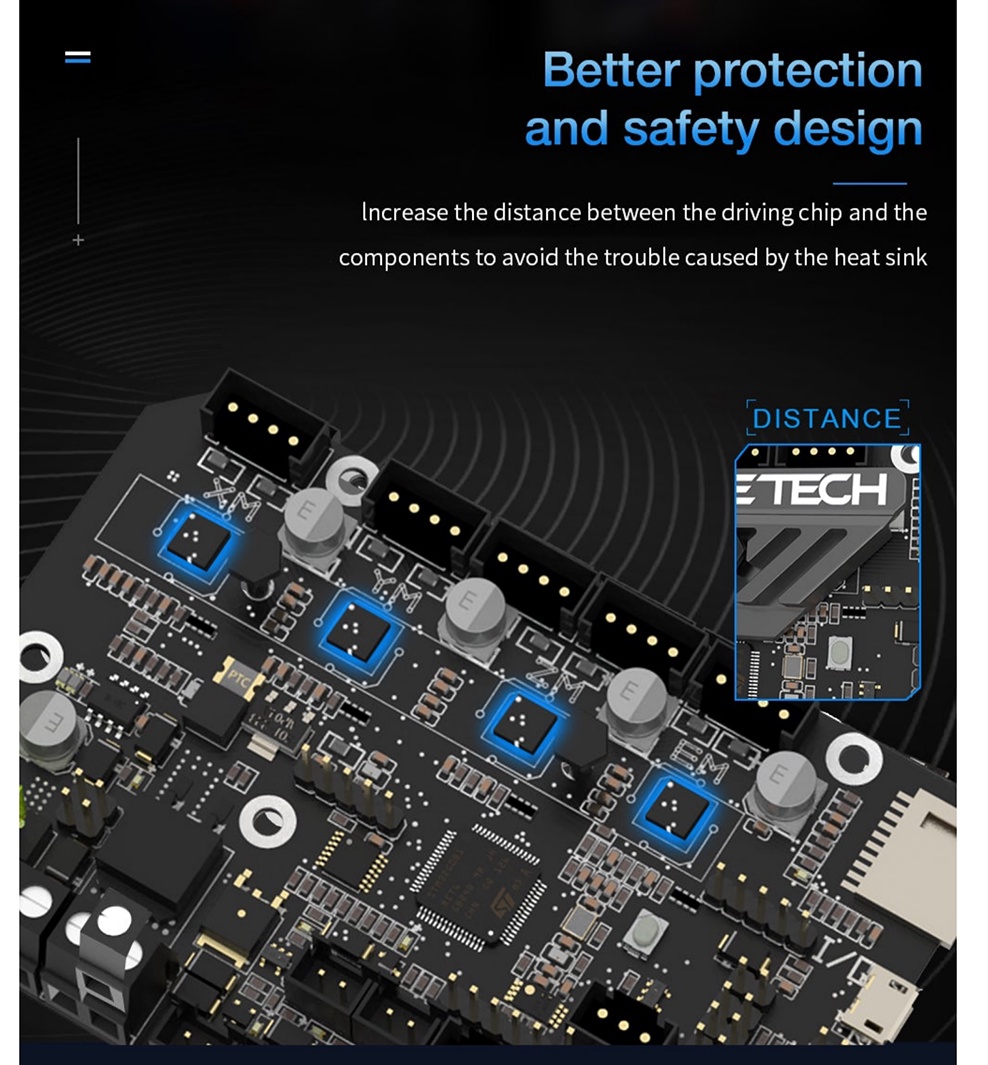 Bigtreetech Btt Skr Mini E V Bit Control Board For Ender