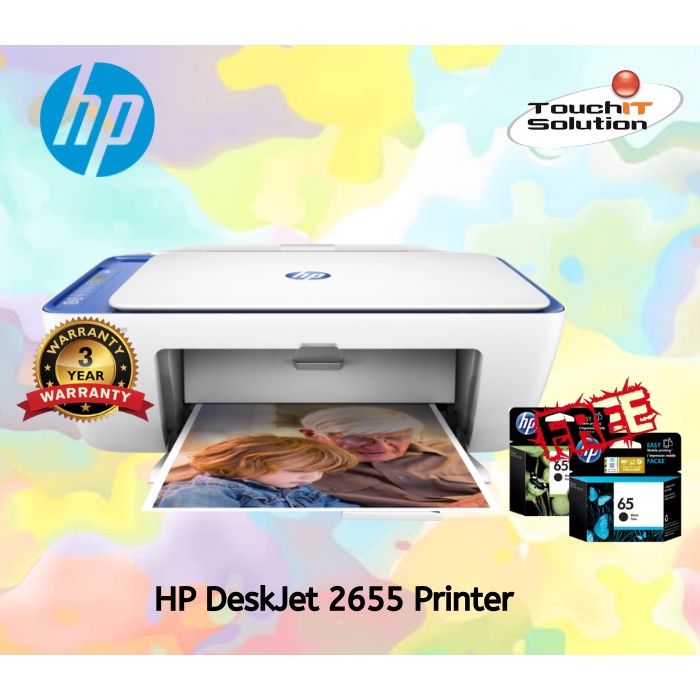 Hp Deskjet All In One Printer Shopee Malaysia